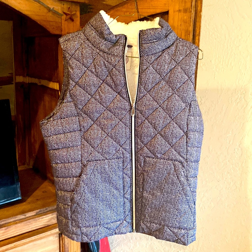 COPY - Beautiful western Sherpa liked vest